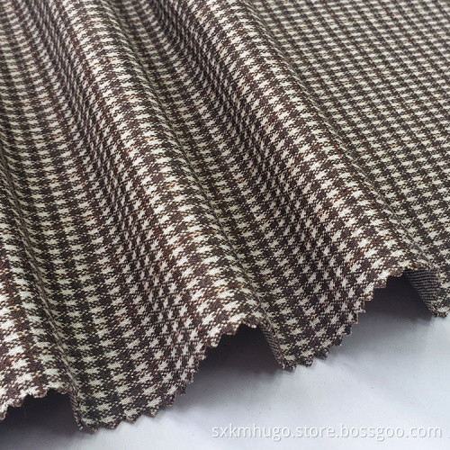 Polyester Rayon Elastic With Jacquard Knitted Fabric
